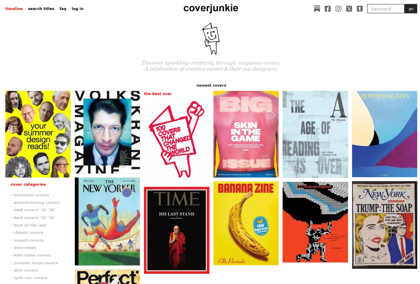 Coverjunkie — Weg van WordPress